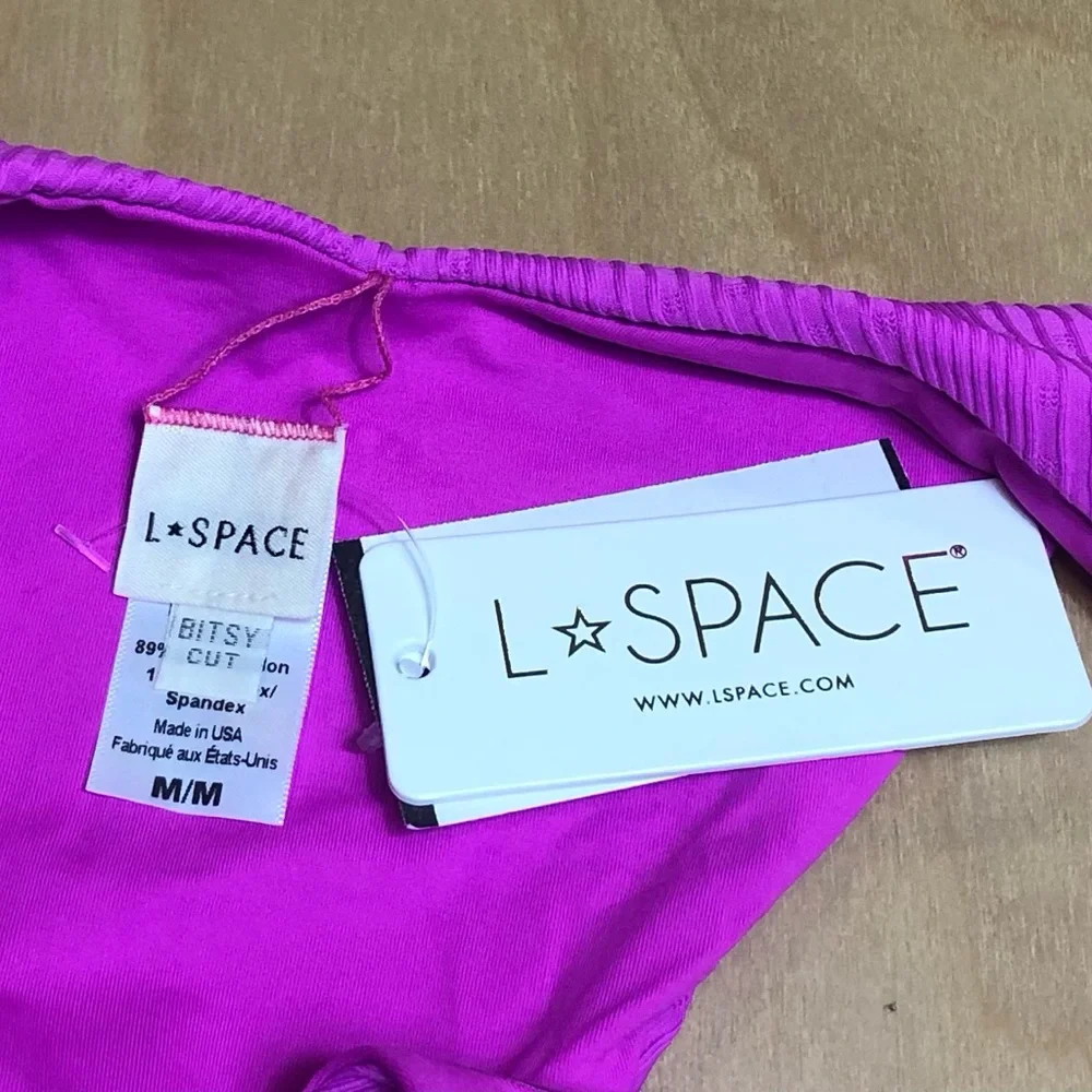 NWT L*Space Swimwear Bikini Set Size M.